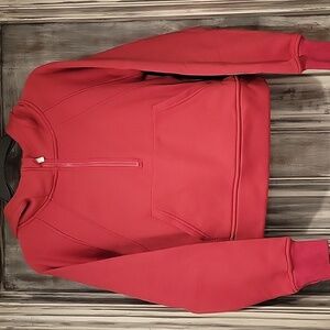 Hot Pink, Cropped, Amazon "Lululemon Look A Like" Women's Hoodie
